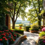 Jak urządzić ogród przed wejściem do domu