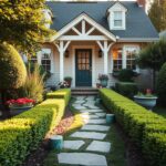 Jak urządzić ogród przed wejściem do domu
