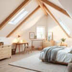 Jak urządzić pokój na poddaszu ze skosami