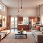 Jak urządzić salon z aneksem kuchennym 30m2