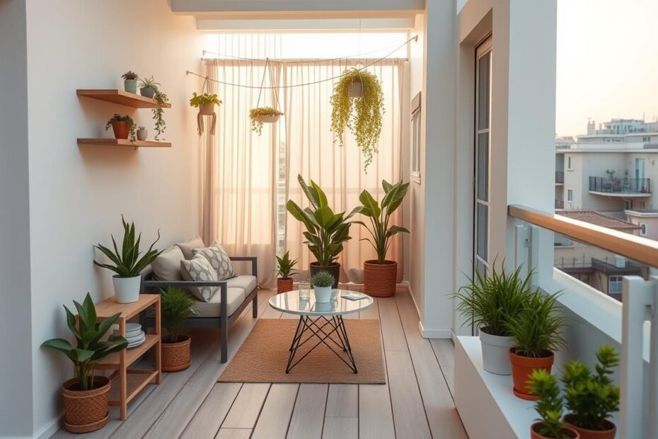 Jak urządzić wąski balkon