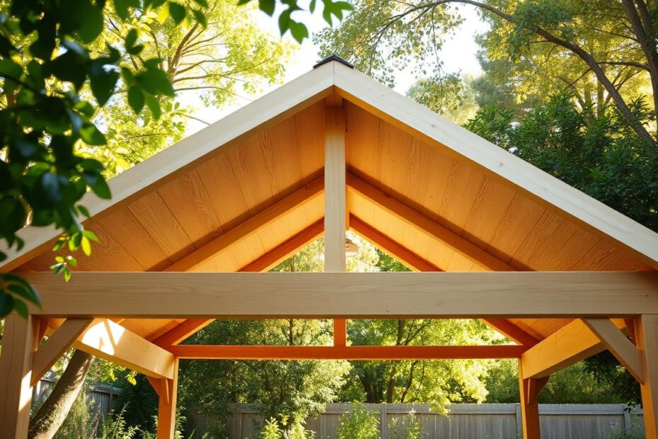 Jak zrobić dach dwuspadowy na altanie