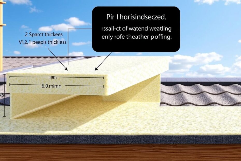 Jaka grubość płyty pir na dach