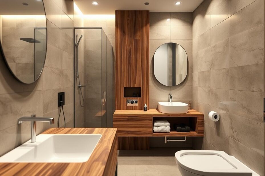 Jak ukryć rury w małej łazience