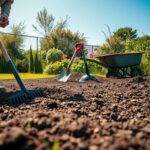 Jak wyrównać ziemię w ogrodzie