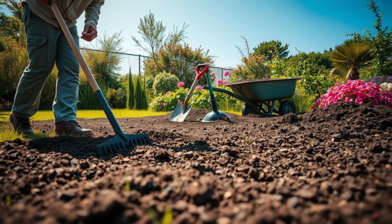 Jak wyrównać ziemię w ogrodzie