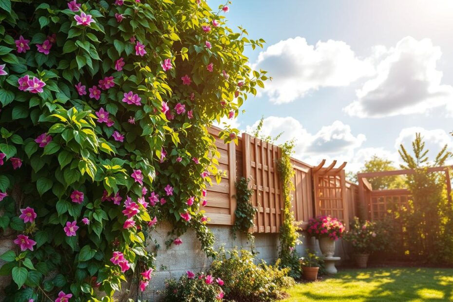 Jak zakryć brzydką ścianę w ogrodzie