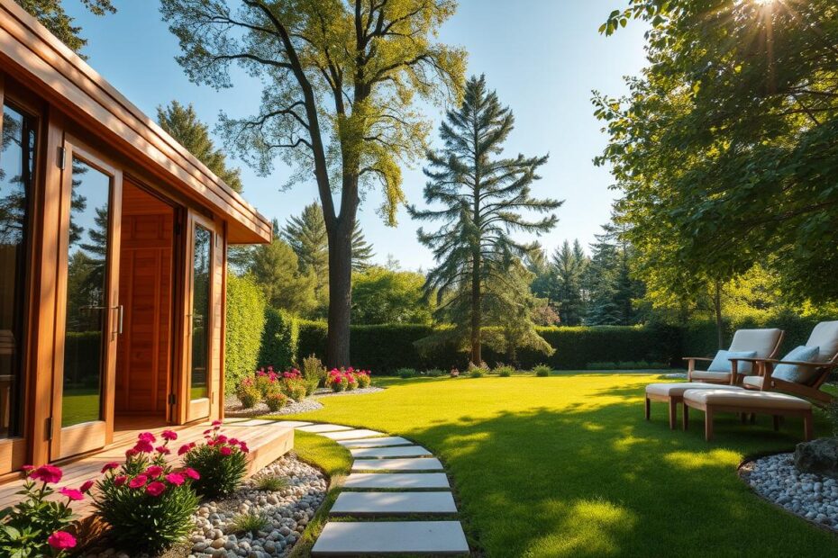 Jak zbudować saunę w ogrodzie