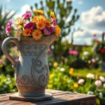 Jak zrobić dzban do ogrodu