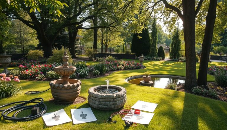 Jak zrobić fontannę w ogrodzie