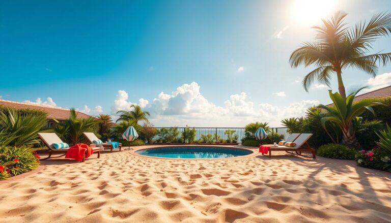 Jak zrobić plażę w ogrodzie