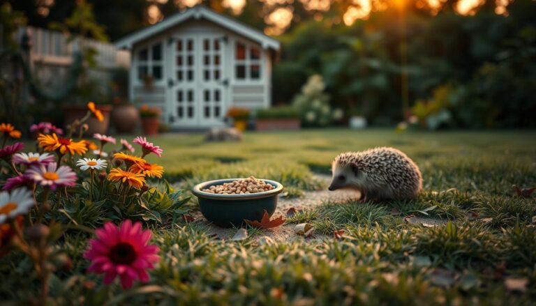 Jak zwabić jeża do ogrodu