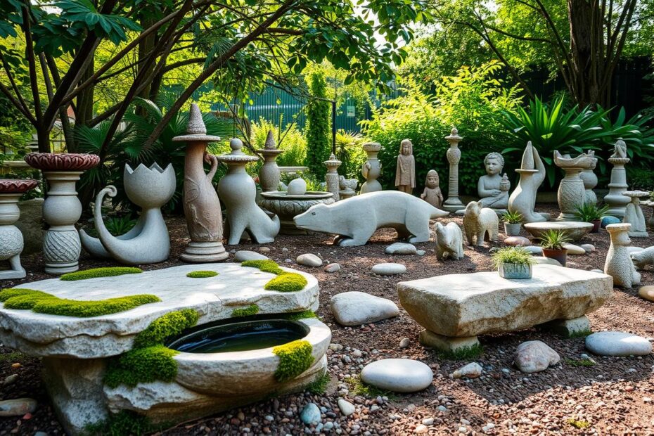 Ozdoby z kamienia do ogrodu – jak zrobić samemu