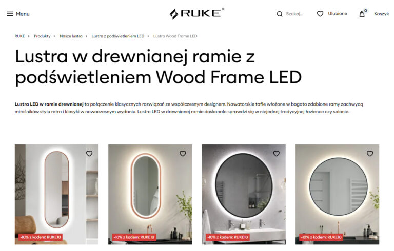 Lustra w drewnianej ramie z oświetleniem LED. Jak przełamać surowość minimalistycznych aranżacji?