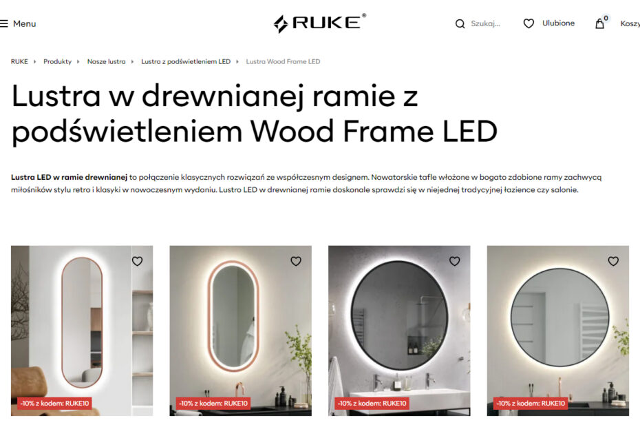 Lustra w drewnianej ramie z oświetleniem LED. Jak przełamać surowość minimalistycznych aranżacji?